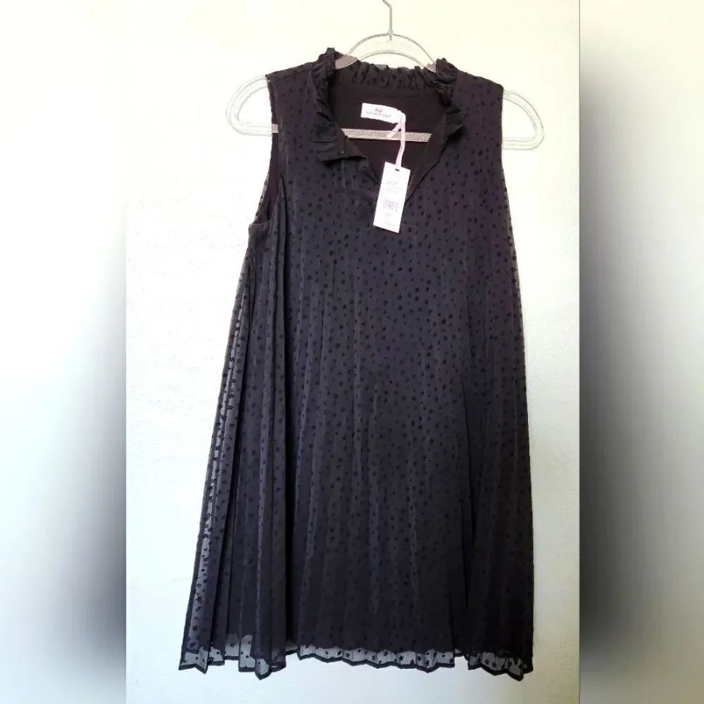 NWT Vineyard Vines Pleated Tiny Stars Swing Dress XS